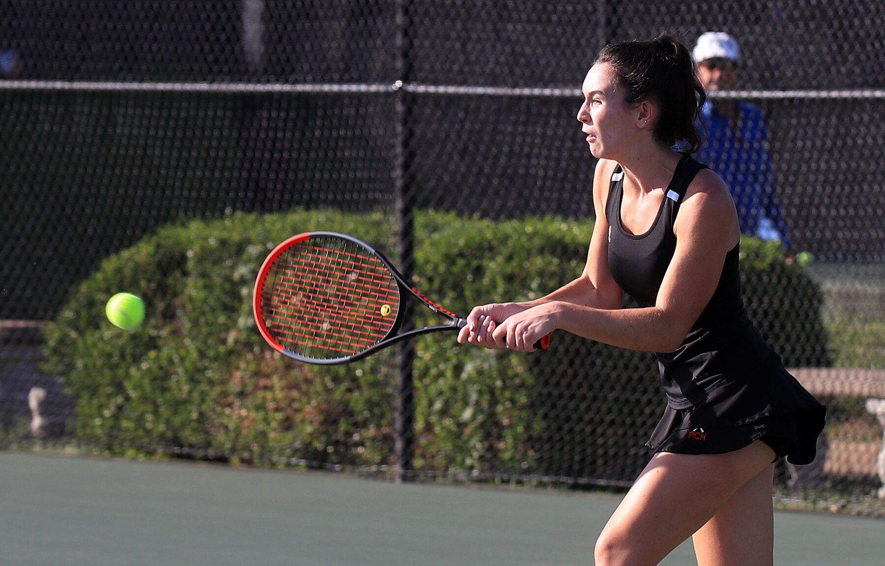Class 2 girls tennis quarterfinal: Parkway Central 5, Cor Jesu 4